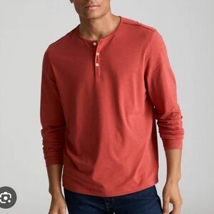 Untuckit Henley Long Sleeve 100% Cotton Tee XXXL
